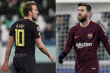 Top potential transfer benefits: Kane ahead of Messi
