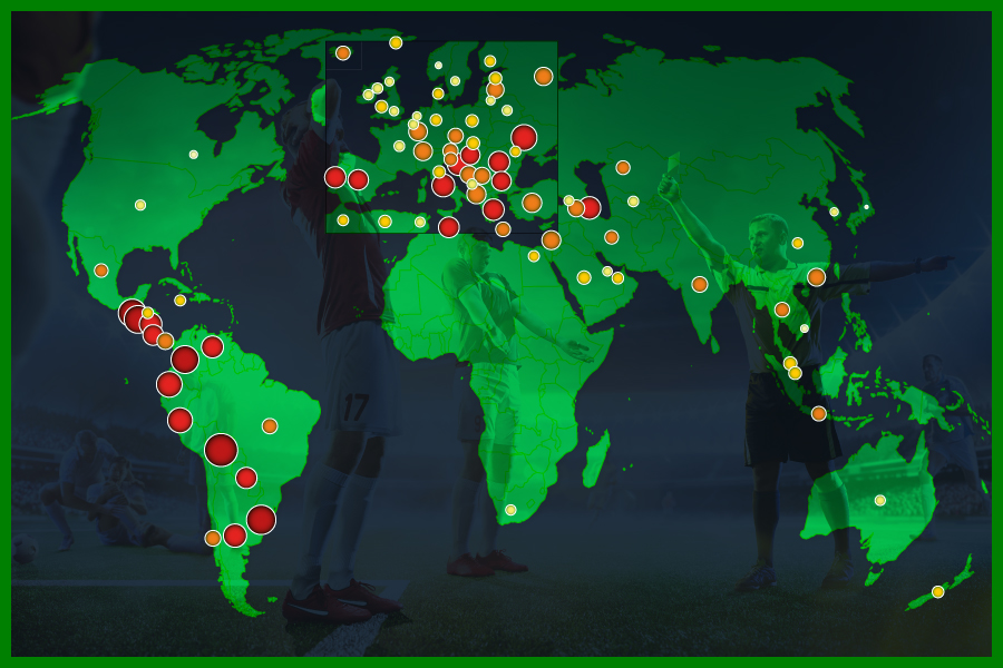 De la Bolivie au Japon : géographie de l'agressivité dans le football