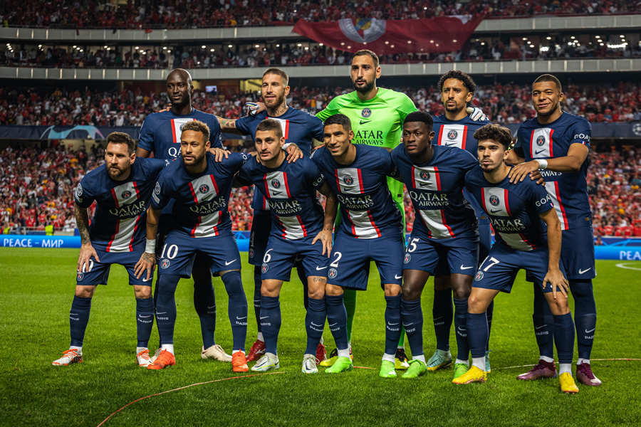 PSG sur le podium des onze de départ les plus chers