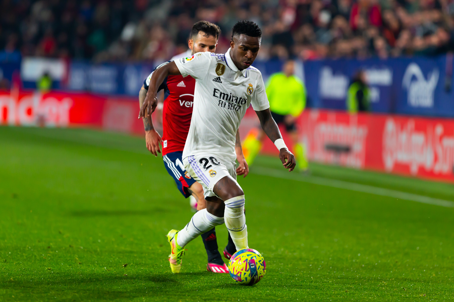 Best young dribblers: Vinícius Júnior tops the list